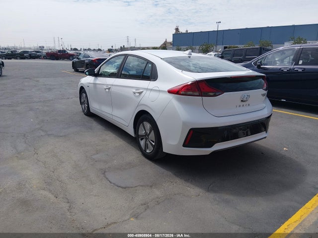 KMHC65LC8KU107092 Hyundai Ioniq Hybrid Blue