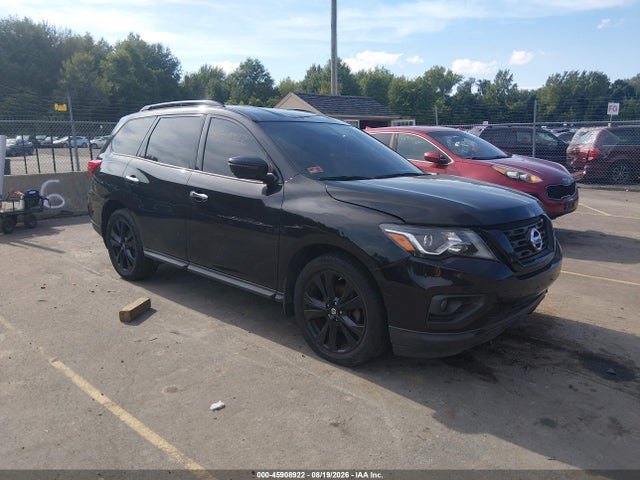 2018 Nissan Pathfinder Sl მანქანა იყიდება აუქციონზე, vin: 5N1DR2MM3JC677703, აუქციონის ნომერი: 45908922