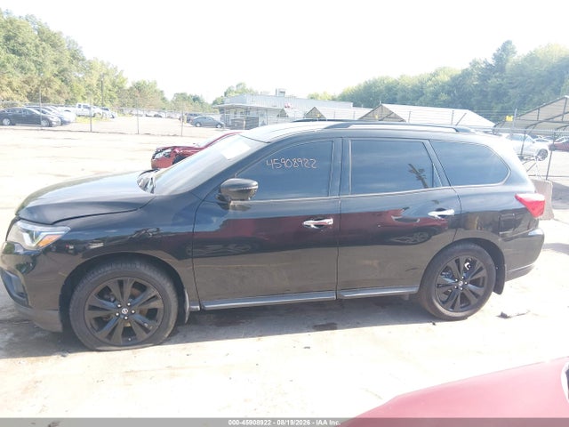 2018 Nissan Pathfinder Sl მანქანა იყიდება აუქციონზე, vin: 5N1DR2MM3JC677703, აუქციონის ნომერი: 45908922