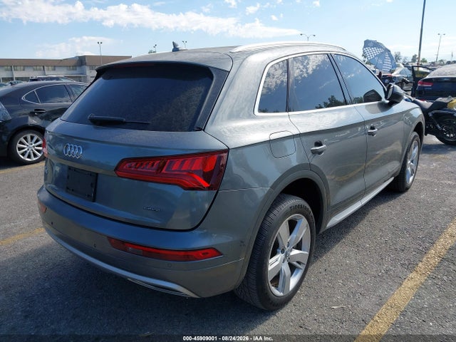 45909001 :رقم المزاد ، WA1BNAFY9J2150251 vin ، 2018 Audi Q5 2.0t Premium/2.0t Tech Premium مزاد بيع