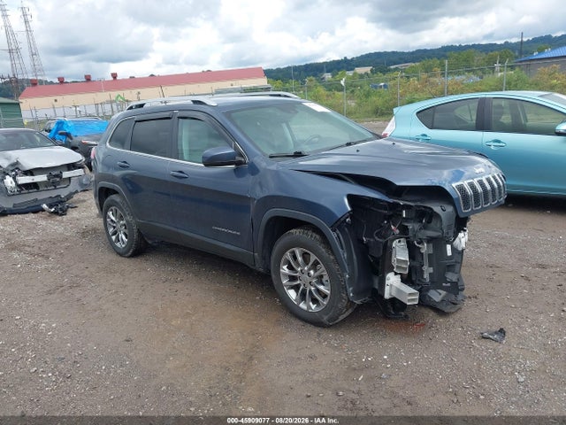2021 Jeep Cherokee Latitude Plus 4x4 მანქანა იყიდება აუქციონზე, vin: 1C4PJMLB9MD125125, აუქციონის ნომერი: 45909077