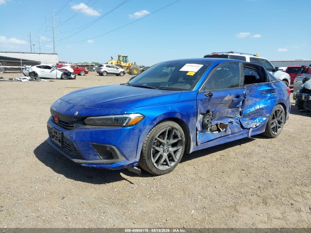 45909118 :رقم المزاد ، 2HGFE2F55NH538501 vin ، 2022 Honda Civic Sport مزاد بيع