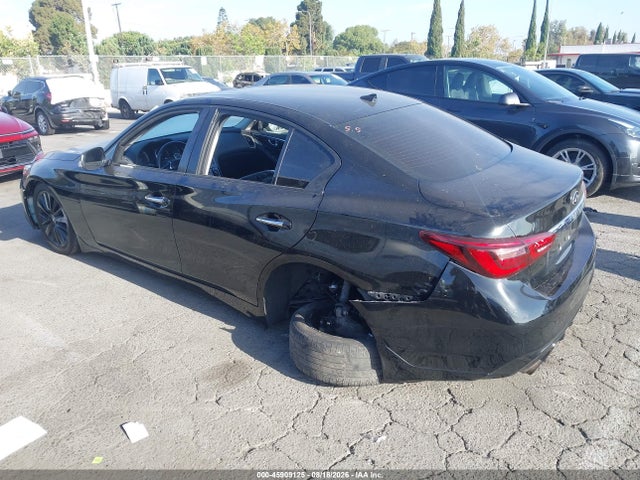 Aukcja sprzedaży 2019 Infiniti Q50 3.0t Luxe, vin: JN1EV7AP8KM516942, numer aukcji: 45909125
