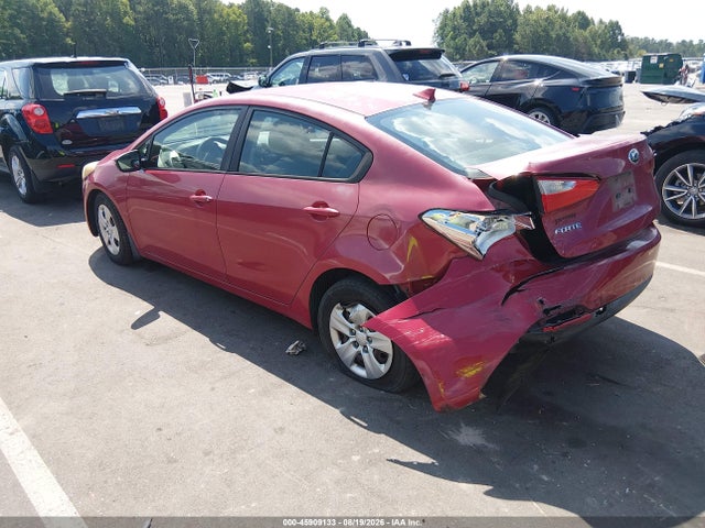 45909133 :رقم المزاد ، KNAFX4A66F5343209 vin ، 2015 Kia Forte Lx مزاد بيع