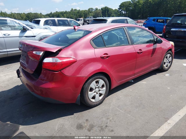 45909133 :رقم المزاد ، KNAFX4A66F5343209 vin ، 2015 Kia Forte Lx مزاد بيع