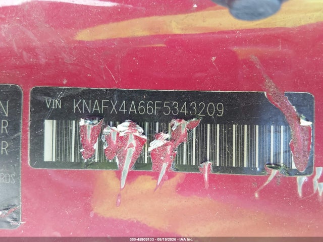 45909133 :رقم المزاد ، KNAFX4A66F5343209 vin ، 2015 Kia Forte Lx مزاد بيع