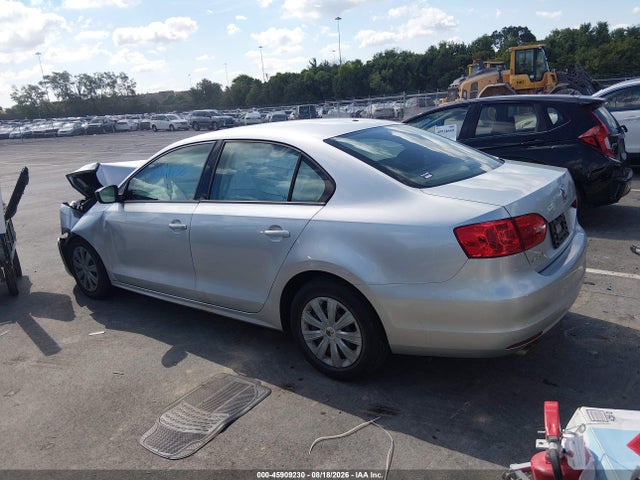 45909230 :رقم المزاد ، 3VW2K7AJXEM293992 vin ، 2014 Volkswagen Jetta 2.0l S مزاد بيع