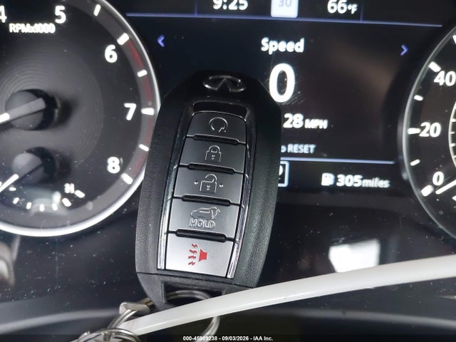 45909238 :رقم المزاد ، 3PCAJ5FB1SF105089 vin ، 2025 Infiniti Qx50 Sport Awd مزاد بيع