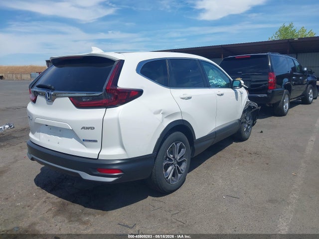 2022 Honda Cr-v Hybrid Ex-l მანქანა იყიდება აუქციონზე, vin: 5J6RT6H80NL030191, აუქციონის ნომერი: 45909283