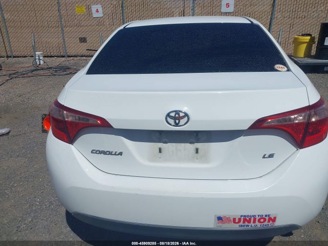 Продаж на аукціоні авто 2018 Toyota Corolla Le, vin: 5YFBURHE8JP755616, номер лоту: 45909285