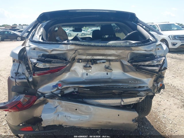 45909287 :رقم المزاد ، 2T2HZMDA8LC253396 vin ، 2020 Lexus Rx 350 مزاد بيع