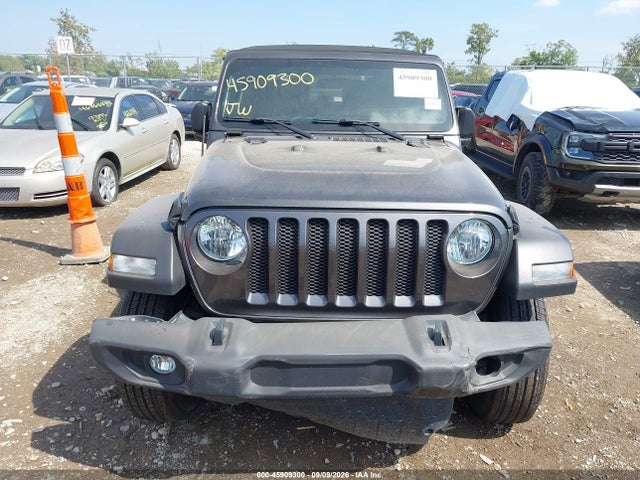 45909300 :رقم المزاد ، 1C4GJXAG6LW180814 vin ، 2020 Jeep Wrangler Sport S 4x4 مزاد بيع