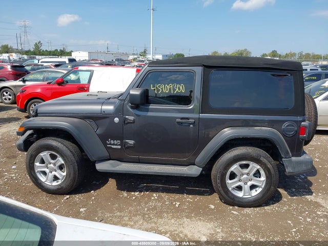 45909300 :رقم المزاد ، 1C4GJXAG6LW180814 vin ، 2020 Jeep Wrangler Sport S 4x4 مزاد بيع
