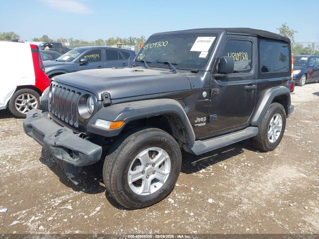 45909300 :رقم المزاد ، 1C4GJXAG6LW180814 vin ، 2020 Jeep Wrangler Sport S 4x4 مزاد بيع