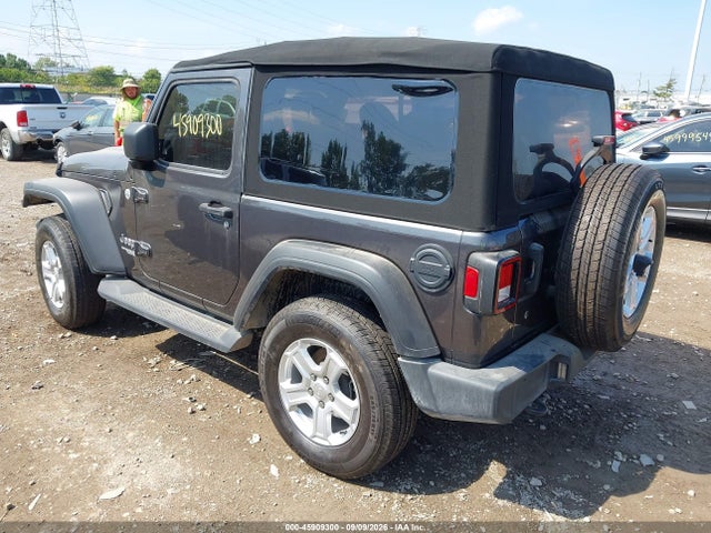 45909300 :رقم المزاد ، 1C4GJXAG6LW180814 vin ، 2020 Jeep Wrangler Sport S 4x4 مزاد بيع