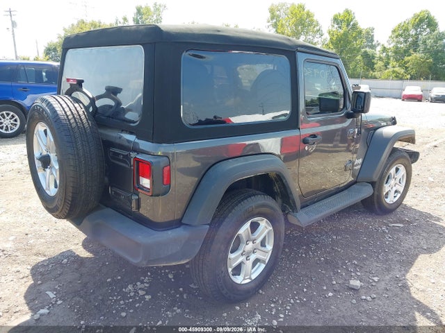 45909300 :رقم المزاد ، 1C4GJXAG6LW180814 vin ، 2020 Jeep Wrangler Sport S 4x4 مزاد بيع