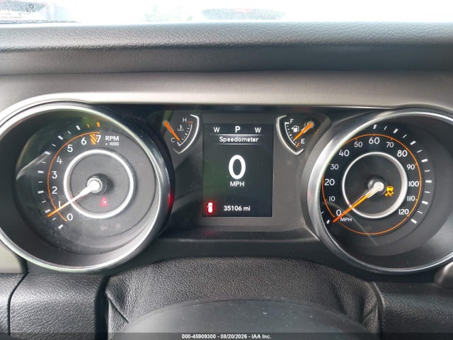 45909300 :رقم المزاد ، 1C4GJXAG6LW180814 vin ، 2020 Jeep Wrangler Sport S 4x4 مزاد بيع