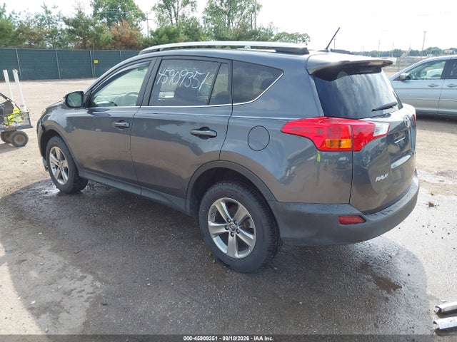 2015 Toyota Rav4 Xle მანქანა იყიდება აუქციონზე, vin: JTMRFREV3FD148563, აუქციონის ნომერი: 45909351