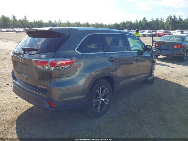 Toyota Highlander Xle V6 2016 5TDJKRFH9GS256385 Image 4