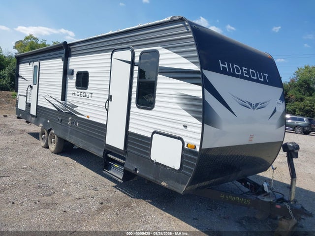 45909425 :رقم المزاد ، 4YDT29D24M7253355 vin ، 2021 Keystone Hideout 29dfs مزاد بيع