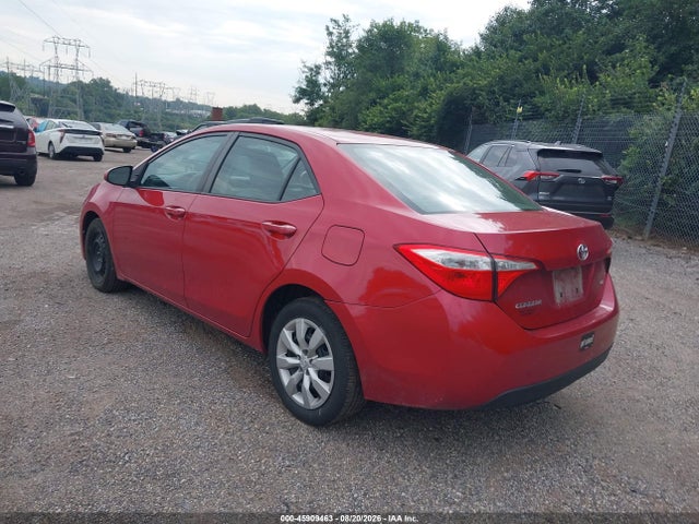 2T1BURHE0FC383972 Toyota COROLLA LE