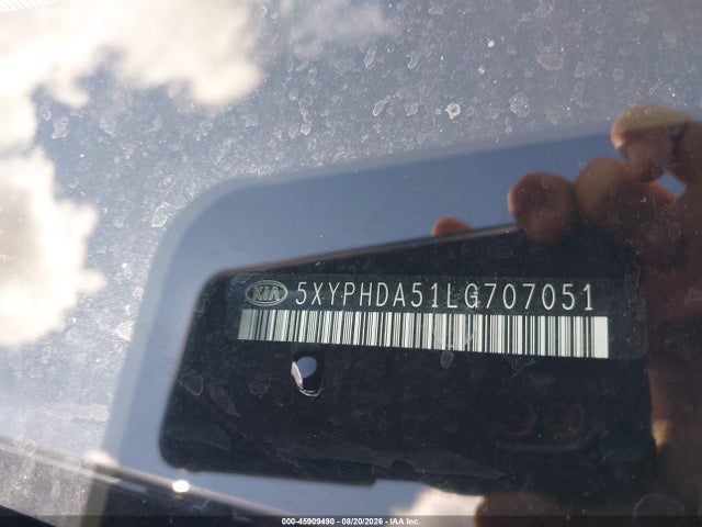 Aukcja sprzedaży 2020 Kia Sorento 3.3l Ex, vin: 5XYPHDA51LG707051, numer aukcji: 45909490