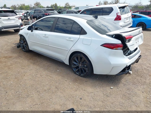 Продаж на аукціоні авто 2024 Toyota Corolla Xse, vin: 5YFT4MCE2RP191987, номер лоту: 45909515