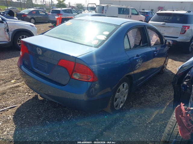 Продажа на аукционе авто 2008 Honda Civic Lx, vin: 1HGFA16578L031869, номер лота: 45909551
