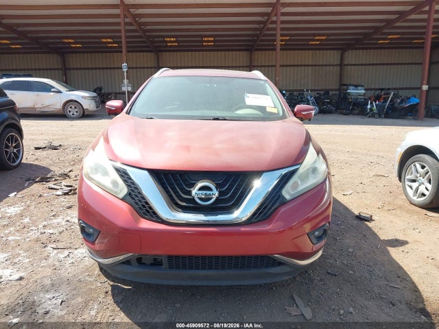 Продажа на аукционе авто 2015 Nissan Murano Sl, vin: 5N1AZ2MG7FN247097, номер лота: 45909572