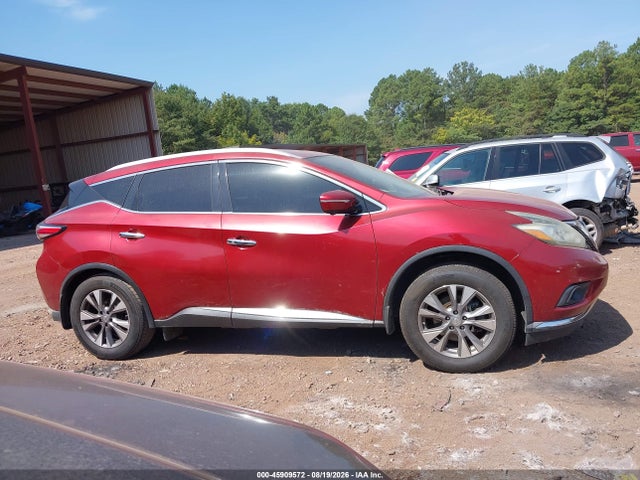 Продажа на аукционе авто 2015 Nissan Murano Sl, vin: 5N1AZ2MG7FN247097, номер лота: 45909572