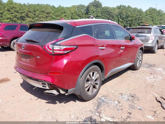 Продажа на аукционе авто 2015 Nissan Murano Sl, vin: 5N1AZ2MG7FN247097, номер лота: 45909572