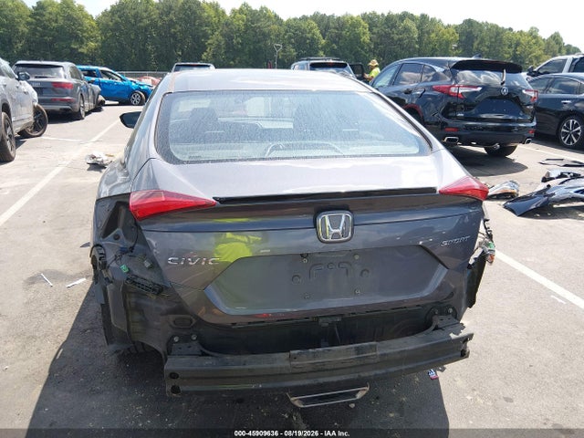 2019 Honda Civic Sport მანქანა იყიდება აუქციონზე, vin: 2HGFC2F88KH518979, აუქციონის ნომერი: 45909636