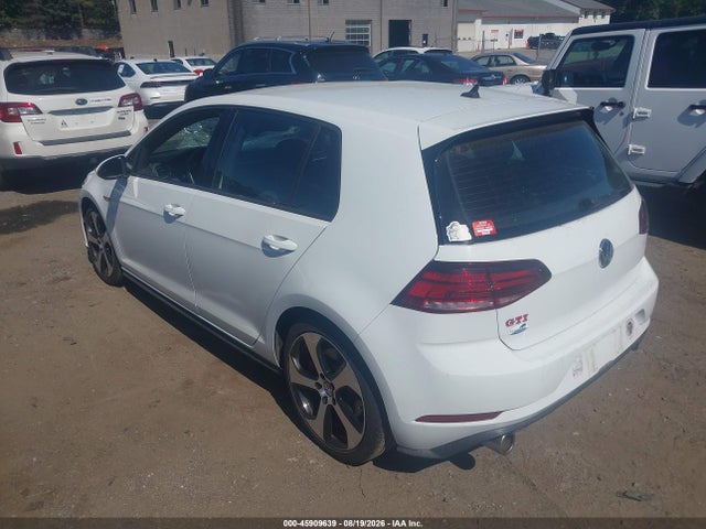Aukcja sprzedaży 2019 Volkswagen Golf Gti 2.0t Autobahn/2.0t Rabbit Edition/2.0t S/2.0t Se, vin: 3VW6T7AU1KM018189, numer aukcji: 45909639