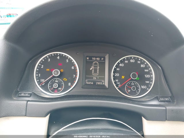 2013 Volkswagen Tiguan Se მანქანა იყიდება აუქციონზე, vin: WVGBV3AX1DW056311, აუქციონის ნომერი: 45909662