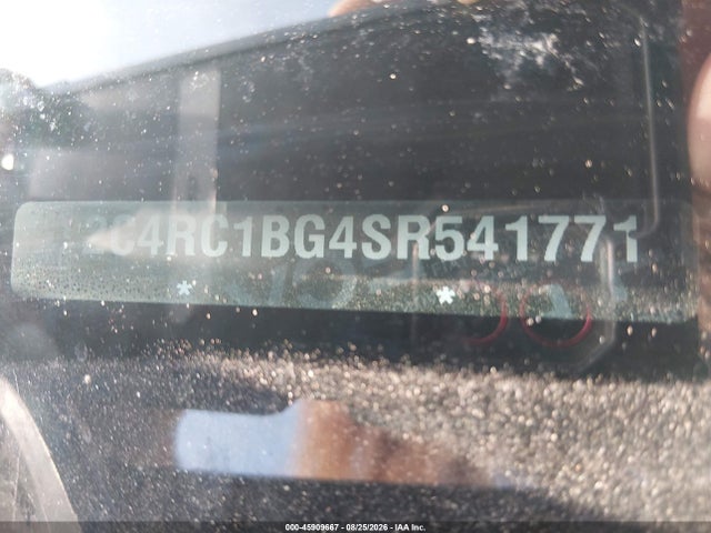 2025 Chrysler Pacifica Select მანქანა იყიდება აუქციონზე, vin: 2C4RC1BG4SR541771, აუქციონის ნომერი: 45909667