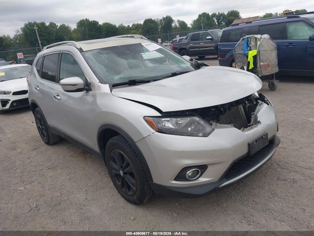 2016 Nissan Rogue S/sl/sv მანქანა იყიდება აუქციონზე, vin: 5N1AT2MV5GC871526, აუქციონის ნომერი: 45909677