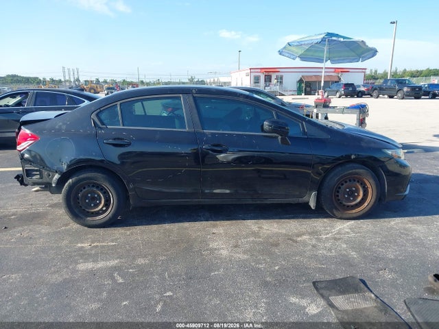 45909712 :رقم المزاد ، 19XFB2F52FE037635 vin ، 2015 Honda Civic Lx مزاد بيع