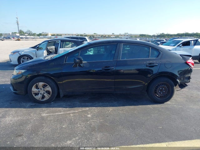 45909712 :رقم المزاد ، 19XFB2F52FE037635 vin ، 2015 Honda Civic Lx مزاد بيع