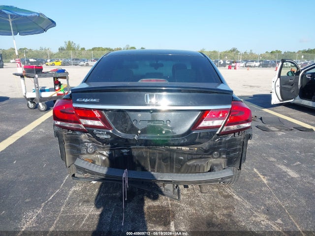 45909712 :رقم المزاد ، 19XFB2F52FE037635 vin ، 2015 Honda Civic Lx مزاد بيع