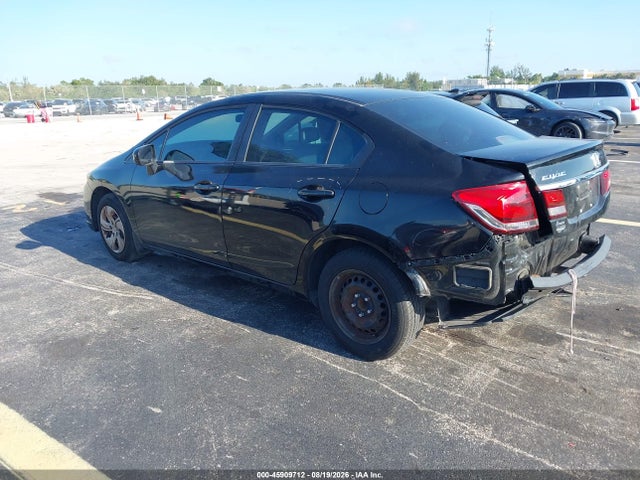 45909712 :رقم المزاد ، 19XFB2F52FE037635 vin ، 2015 Honda Civic Lx مزاد بيع