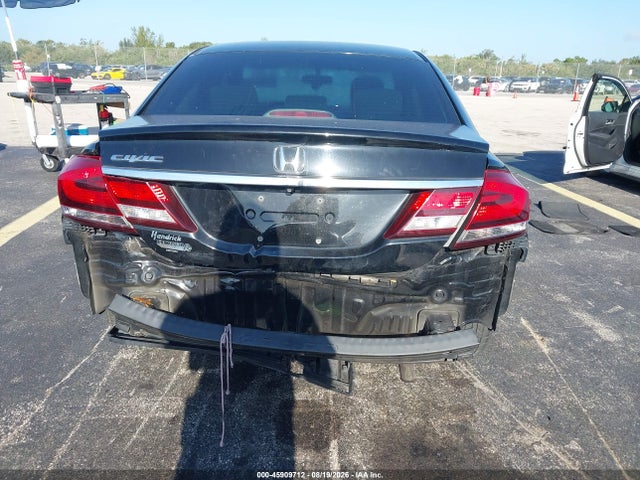 45909712 :رقم المزاد ، 19XFB2F52FE037635 vin ، 2015 Honda Civic Lx مزاد بيع