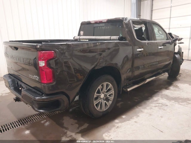 45909731 :رقم المزاد ، 1GCUYHED5KZ121724 vin ، 2019 Chevrolet Silverado 1500 High Country مزاد بيع