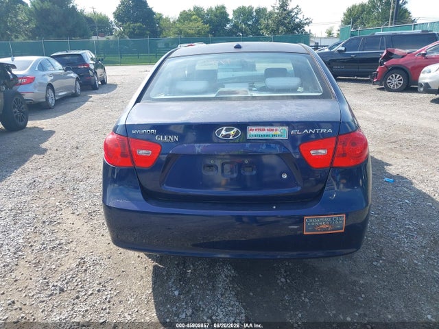 45909857 :رقم المزاد ، KMHDU46D47U135620 vin ، 2007 Hyundai Elantra Gls/ltd/se مزاد بيع