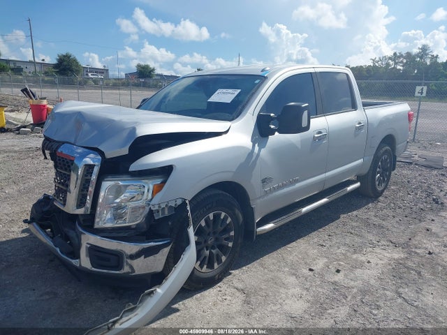2018 Nissan Titan Sv მანქანა იყიდება აუქციონზე, vin: 1N6AA1E60JN503551, აუქციონის ნომერი: 45909946