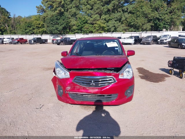 Aukcja sprzedaży 2018 Mitsubishi Mirage G4 Es, vin: ML32F3FJ7JHF09052, numer aukcji: 45909984