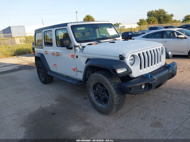 Продажа на аукционе авто 2021 Jeep Wrangler Unlimited Sport S 4x4, vin: 1C4HJXDN1MW648061, номер лота: 45909990