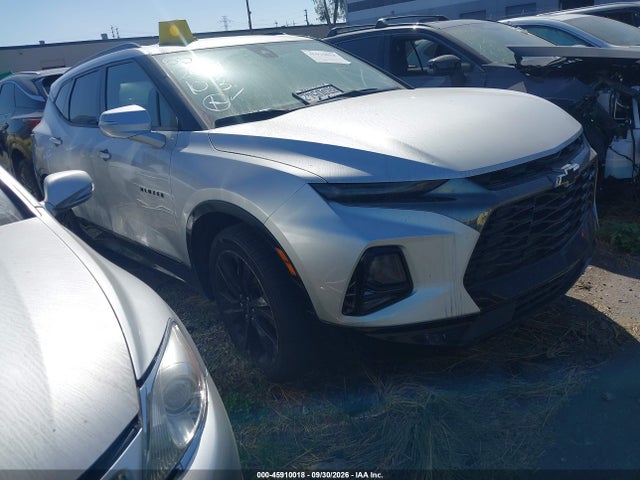 Auction sale of the 2020 Chevrolet Blazer Fwd Rs, vin: 3GNKBERS7LS672243, lot number: 45910018