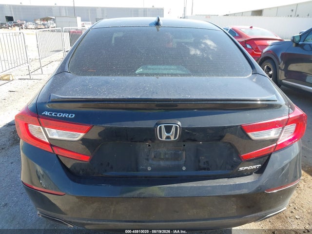 Aukcja sprzedaży 2021 Honda Accord Sport, vin: 1HGCV1F36MA109540, numer aukcji: 45910020