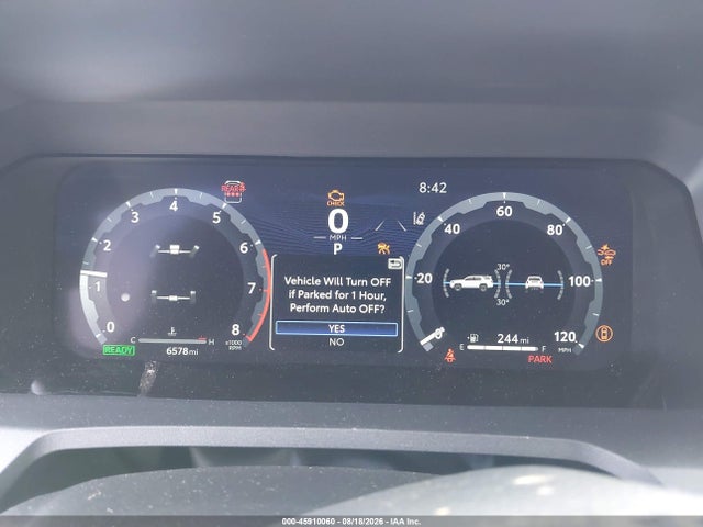 45910060 :رقم المزاد ، JTEVB5BR1S5016363 vin ، 2025 Toyota 4runner Hybrid Trd Off Road Premium مزاد بيع