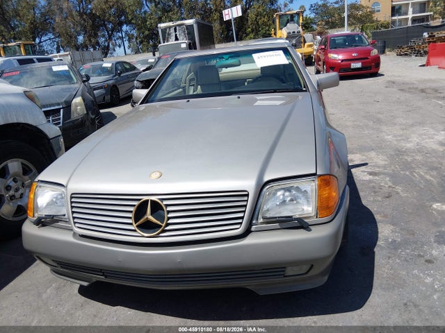 45910180 :رقم المزاد ، WDBFA66E3NF059950 vin ، 1992 Mercedes-benz 500 Sl مزاد بيع